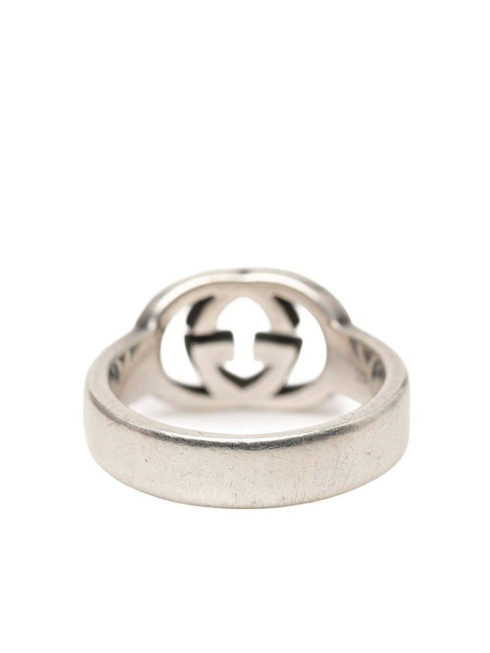Gucci Interlocking Ring Silver - Picture 6 of 8